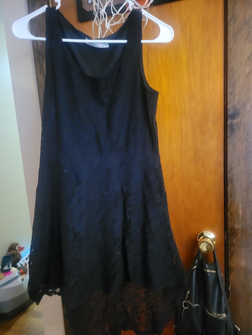 Rolla Coster Black Lace Midi Dress